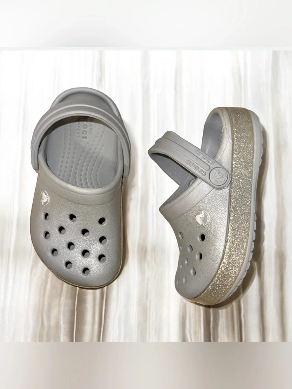 CROCS brand silver